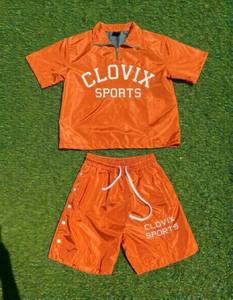 Conjunto de Chaqueta y Pantalones Cortavientos OEM Personalizados, Impermeables, para Correr, Trotar, Gimnasio, Entrenamiento, Ropa Deportiva - Product Image 2