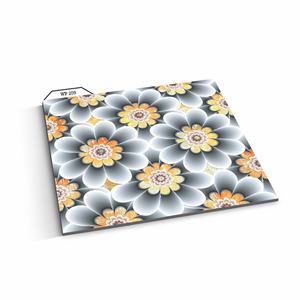 Carreaux de sol et de mur en porcelaine émaillée moderne de luxe 600x600mm, fonction de brique réfractaire de qualité exportée pour la décoration murale intérieure - Product Image 1