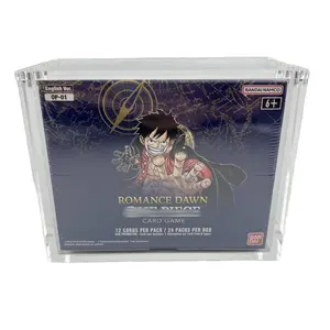 Yageli Direct Factory Acrylic Case Reprint English One Piece Booster Display Box