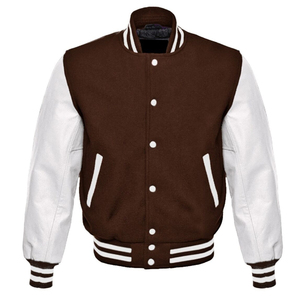 Premium Quality Eco-Friendly Windproof Breathable Varsity Jacket for Men Front Durable <b>Woolen</b> Fabric Classic Style for Casual - Product Image 3