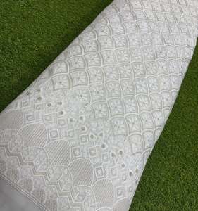 Premium Sequence Embroidery Fabric For Women Fashion Wear Designer <b>Garments</b> Party Wear Dresses Kaftan Abaya Bridal Wear - Product Image 3