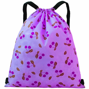 Sac à cordon portable de luxe personnalisé en polyester pour la gym, le sport, le football - Sangle réglable, sac de voyage multifonctionnel - Product Image 5