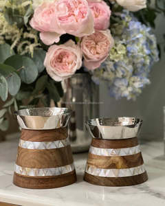 เตาเผากำยานฝังมุกหรูหรา ฝาปิดตกแต่ง สำหรับใช้ทางศาสนา เป็นมิตรกับสิ่งแวดล้อม ทำด้วยมือจากอินเดีย ใช้กับกำยานไม้จันทน์หอม เหมาะสำหรับโรงแรมและบ้าน - Product Image 1