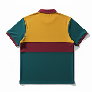 Chemises pour hommes à prix de gros abordable, en tissu toile respirant, à manches courtes, avec logo personnalisé imprimé, promotionnelles - Product Image 3