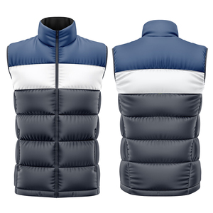Gilet matelassé personnalisé pour homme, vêtement de sport d'extérieur, vêtements d'hiver tendance, gilet rembourré pour homme et femme - Product Image 1