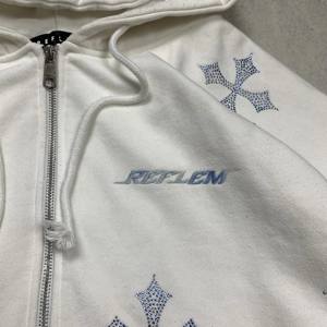 Nueva Llegada, Sudadera con Cremallera y Pedrería Chrome Heart, Estilo Hip Hop, Sudadera Urbana para Hombre y Mujer - Product Image 5