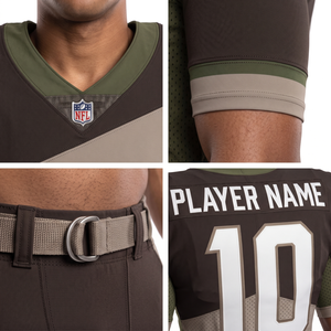 High Quality American Football Jersey & Pants Set with Player & Team Name Patterns - Product Image 4