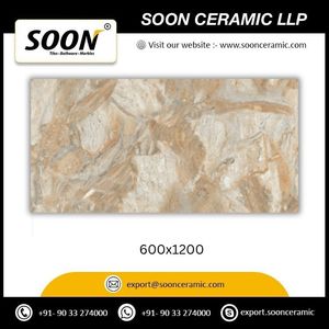 I-Stellar Infinite - Baldosas de Porcelana Semimate de 600x1200 mm con Diseño de Flores y Plantas, Estilo Rústico, Antideslizantes, para Paredes Interiores - Product Image 3