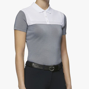 Chemise de compétition équestre de haute qualité, extensible dans 4 directions, en tissu technique doux au toucher, idéale pour la compétition et les spectacles. - Product Image 3