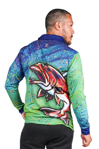 Camiseta de Pesca Personalizada de Moda, Sublimada, para Caza y Pesca, de Manga Larga, Hecha en Pakistán, para Hombre - Product Image 5