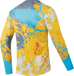 Maillot de motocross vierge pour jeunes, personnalisable par sublimation, respirant, à manches longues, pour moto et VTT - Product Image 2