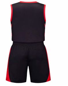 Conjuntos de Camisetas de Baloncesto con Cuello en V, Sublimación, Franja Lateral, Uniforme de Equipo, Malla de Secado Rápido, Ropa de Entrenamiento, Conjuntos de Pantalones Cortos de Baloncesto para Hombre - Product Image 4