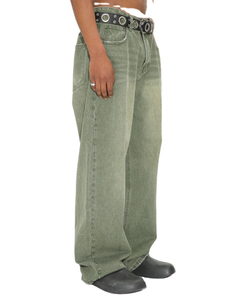 High Quality Premium Solid <b>Material</b> Latest Style Cargo Baggy <b>Denim</b> Pant Factory Direct Adjustable Rate Men Baggy <b>Denim</b> Pant - Product Image 3