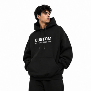 Ropa Personalizada para Hombre, Sudadera con Capucha Extra Grande de Estilo Urbano, Sudadera de Forro Polar Hip Hop Unisex, Sudaderas y Hoodies Extra Grandes para Hombre - Product Image 3