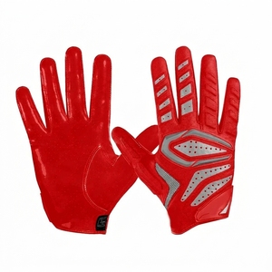 Guantes de Fútbol Americano de Alto Rendimiento, Transpirables, Antideslizantes, con Logotipo Personalizado, Talla Personalizada, de Alta Calidad, Gran Venta - Product Image 6