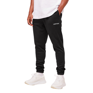Customized Men Logo Fleece <b>Trouser</b> Slim Tapered Fit Drawstring Waist <b>Cuffed</b> Jogger Pants OEM Apparel Factory Wholesale Suppliers - Product Image 5