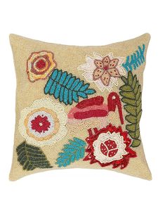 Cheap Beaded Embroidery Cushion Cover for Boho Home Decor, Sofa Styling, Bedroom Decoration and Traditional Interior Design - Product Image 4