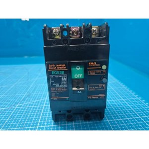 Disjoncteur différentiel Fuji EG53B 5A d'occasion – Pièces détachées d'équipement semi-conducteur de la génération précédente - Product Image 3