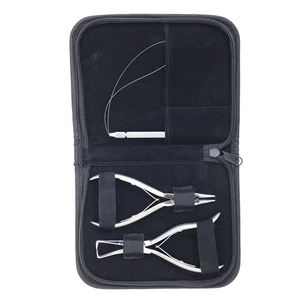 Nuevo Kit de Pinzas de Acero Inoxidable de Lujo para Extensiones de Cabello, Herramienta de Bucle, Aguja de Gancho, Extensiones de Pluma Super Doble ANAAIF - Product Image 6