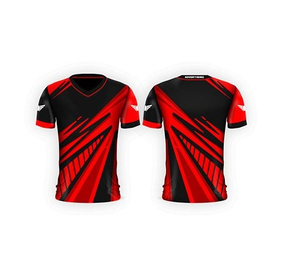 Maillot de football personnalisé pour homme à col en V avec passepoil, coupe ample et oversize, en maille unie, idéal pour l'impression - Product Image 6