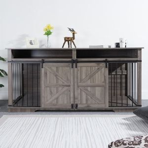 WF004 Gabbia Doppia per Animali Domestici da Interno, Confezione Pratica per il Tuo Amico Peloso - Product Image 4