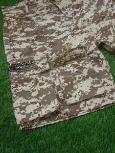 Sur mesure hommes été genou poche décontracté coton taille élastique décontracté vêtements de rue camouflage Cargo poche Shorts pour hommes par Gucha - Product Image 5