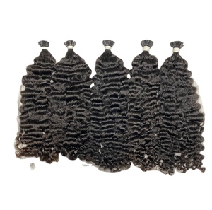 Extensiones de cabello humano sin procesar de 100% puntas de alta calidad BIRMESE RIZADO para mujeres negras - Product Image 4