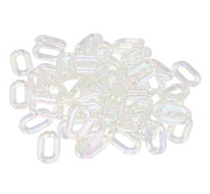 Chaîne décorative murale en résine époxy en gros, maillons de chaîne de différentes couleurs à haute transparence, taille personnalisée acceptée - Product Image 5