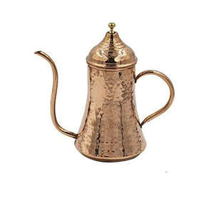 Cafetera Dallah de acero inoxidable con diseño único, clásica para servir café árabe, ideal para decoración del hogar. - Product Image 3