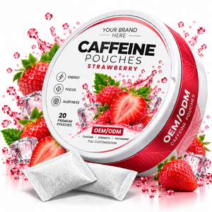 Sachets Énergétiques Premium Saveur Menthe Sauvage Qualité Alimentaire Sachets de Caféine Orale Fraîcheur Glaciale Vente en Gros ODM/OEM - Product Image 2