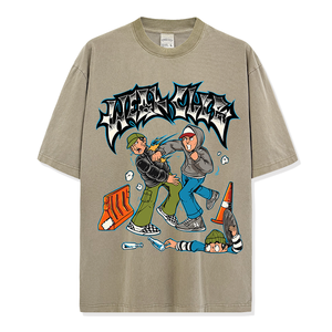 T-shirt graphique pour homme en coton doux et respirant, coupe confortable, idéal pour les tenues décontractées au quotidien - Product Image 4