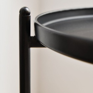 Mesa de Centro Moderna de Alta Calidad, Hecha a Mano en Europa, Elegante Mesa Auxiliar Circular de Metal, Mesa Pequeña para Sala de Estar - Product Image 6