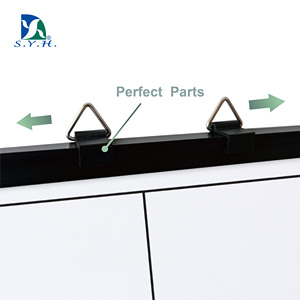 SYH Professional Writable <b>Magnetic</b> Football Tactic Whiteboard Plastic/Aluminum <b>Frame</b> Double-Sided Design Sports Field Use - Product Image 2