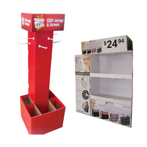 Présentoirs de vente au détail en Offre Spéciale pose présentoir de croustilles présentoirs de nourriture en carton - Product Image 3