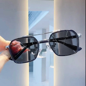 Lmamba 184 Custom Logo Unisex <b>Square</b> <b>Sunglasses</b> Fashionable Frame Trendy Wholesale UV400 Adult 2025 - Product Image 1