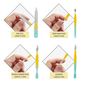Top Selling Manicure <b>Pedicure</b> <b>Set</b> High Quality Custom Made Stainless Steel Lightweight Manicure Kit With Customized Packaging - Product Image 3