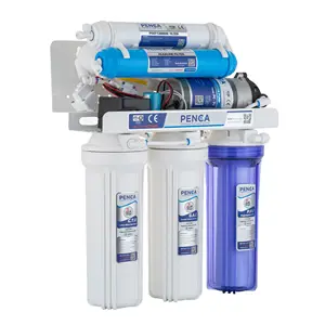 Proveedor superior RO Filtro de agua Purificador Sistema de ósmosis inversa Undersink Filtros de agua 6 Etapas Máquina purificadora de agua alcalina