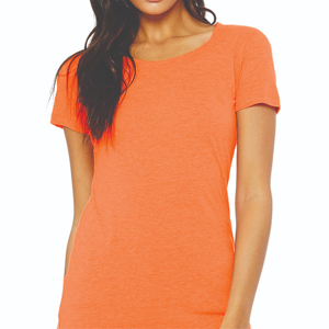 T-shirts décontractés d'été pour femmes, 100 % coton épais, écologiques, infroissables, teints unis, coupe classique, manches courtes, avec logo personnalisé - Product Image 3