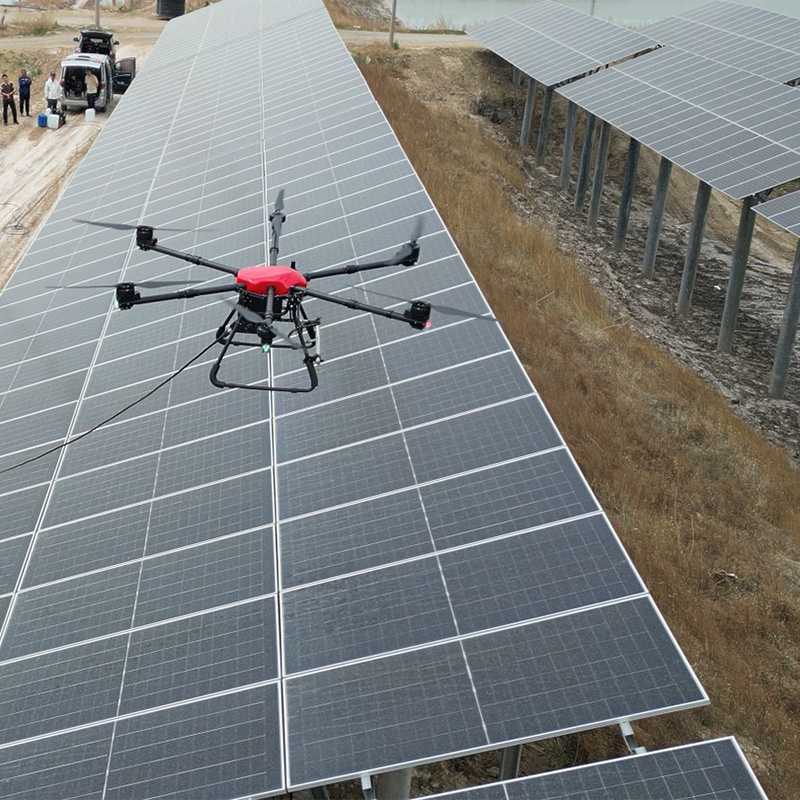 Intelligent Cleaning Drone for Roof Washing Equipment Smart Aerial System Efficient Exterior Surface Maintenance Solution