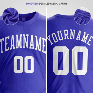 Ensemble de maillots et shorts de basketball personnalisés, uniforme de basketball réversible en mesh, logo personnalisé, kits de match d'équipe, vente en gros - Product Image 4