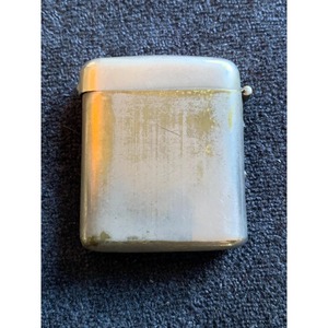 High Standard Quality Aluminum Cigarette Match Case With Engraved Floral Design Durable Household Use - Product Image 4