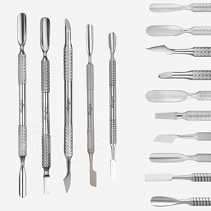 Ensemble de pinces à cuticules professionnelles en acier inoxydable avec expédition rapide, y compris poussoir à cuticules - Product Image 3