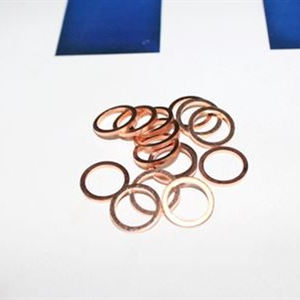 Kit de rondelles de bus en cuivre de qualité professionnelle, mais joint de bouchon de vidange d'huile moteur haute performance, joint métallique durable, matériel de fixation - Product Image 4