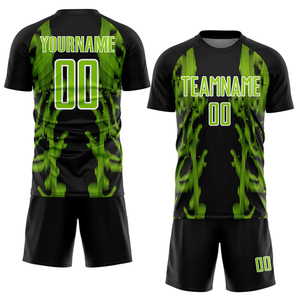 ชุดเสื้อฟุตบอลพิมพ์ลายออกแบบเองสำหรับทีมฝึกซ้อม แข่งขัน และสวมใส่ในวันแข่งขัน - Product Image 2