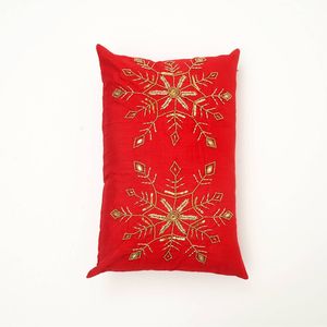 Cuscino Lombare 100% Poliestere con Lavorazione a Perline, Morbido ed Elegante, 24X16, Cuscini Decorativi e Cuscini per Seduta - Product Image 2