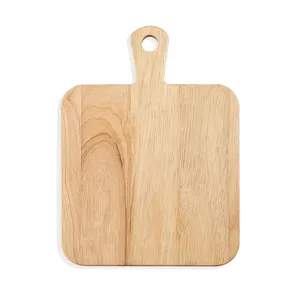 Planche à découper en bois écologique avec surface lisse, personnalisable pour un mouvement du couteau confortable et une préparation alimentaire efficace - Product Image 5