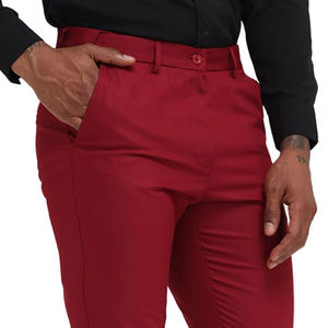 กางเกงลำลองผู้ชายคุณภาพพรีเมียมสำหรับใส่ในชีวิตประจำวัน สไตล์ทางการและลำลอง ทันสมัย เหมาะสำหรับใส่ทำงานในออฟฟิศและใส่ในชีวิตประจำวัน - Product Image 5