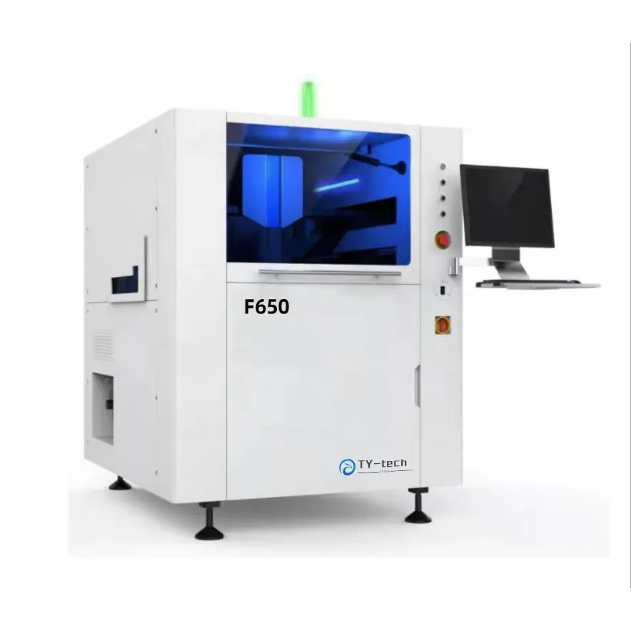 High Precision Fully Automatic PCB Soldering Paste Printer For SMT Assembly Line