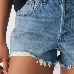 Shorts de Diseño de Lujo para Mujer, Estilo Urbano, Moda Casual, con Bolsillos Laterales y Logotipo Personalizable, Precio Económico - Product Image 3