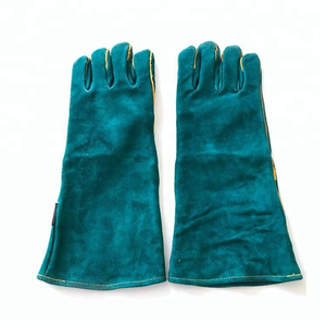 Gants de soudage en cuir résistant à la chaleur, doublure personnalisable avec logo - Product Image 5
